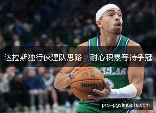 达拉斯独行侠建队思路:耐心积累等待争冠 达拉斯独行侠建队思路:耐心积累等待争冠